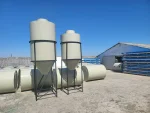 Siloz stocare 10 m³ cu structură metalică - imagine 5