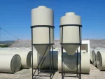 Siloz stocare 15 m³ cu structură metalică - imagine 2